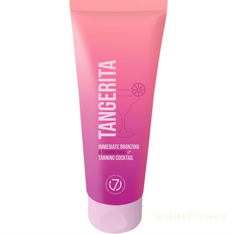 Лосион за солариум Tangerita, козметика за солариум от 7suns, 100 ml