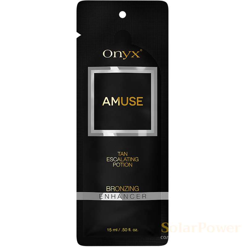 Лосион за солариум Amuse Bronzing Enhancer, козметика за солариум от Onyx, 15 ml