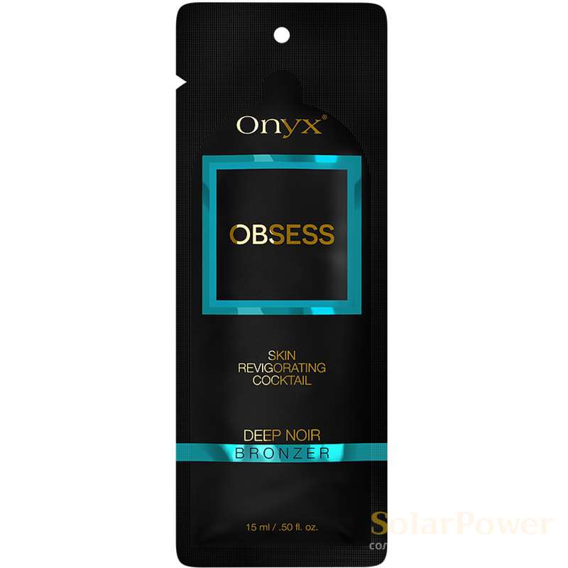 Лосион за солариум Obsess Deep Noir Bronzer, козметика за солариум от Onyx, 15 ml