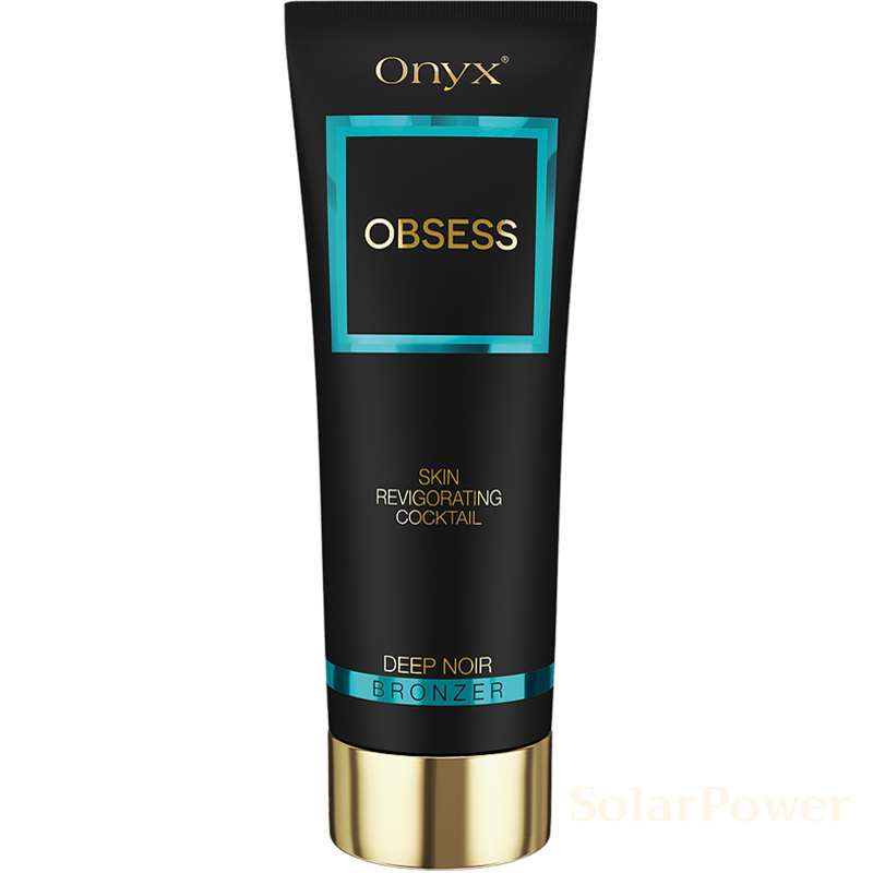 Лосион за солариум Obsess Deep Noir Bronzer, козметика за солариум от Onyx, 200 ml