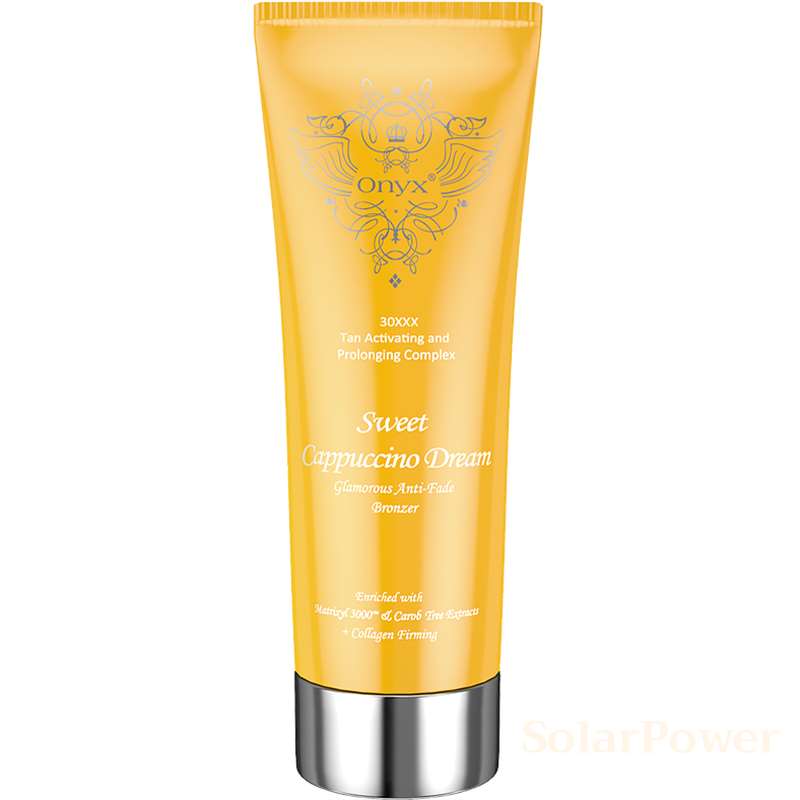 Лосион за солариум Sweet Cappuccino Dream, козметика за солариум от Onyx, 200 ml