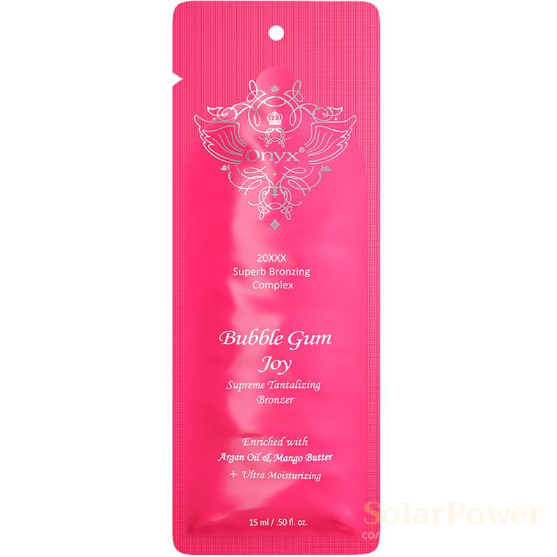 Лосион за солариум Bubble Gum Joy, козметика за солариум от Onyx, 15 ml