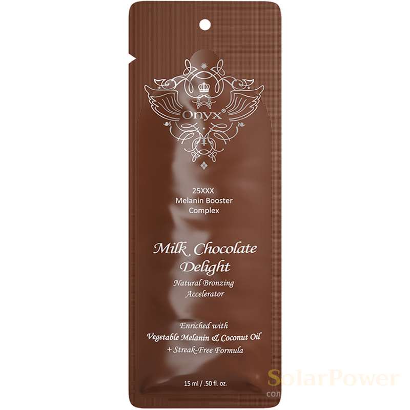 Лосион за солариум Milk Chocolate Delight, козметика за солариум от Onyx, 15 ml