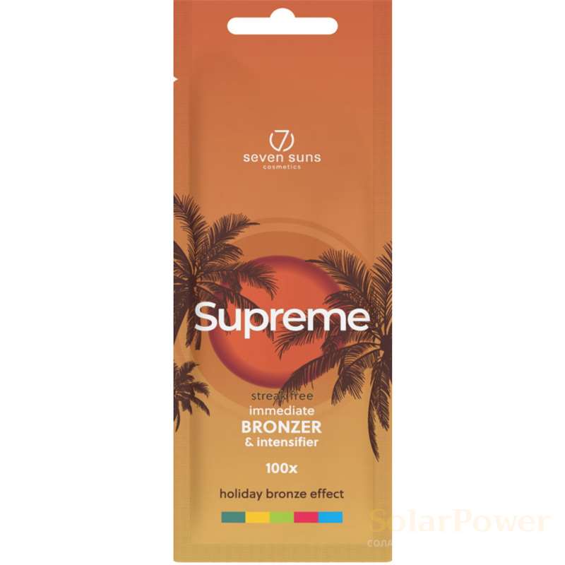 Лосион за солариум Supreme, козметика за солариум от 7suns, 15 ml