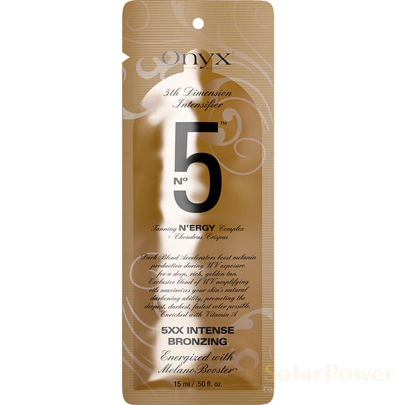 Лосион за солариум Gold Intensifier No5, козметика за солариум от Onyx, 15 ml