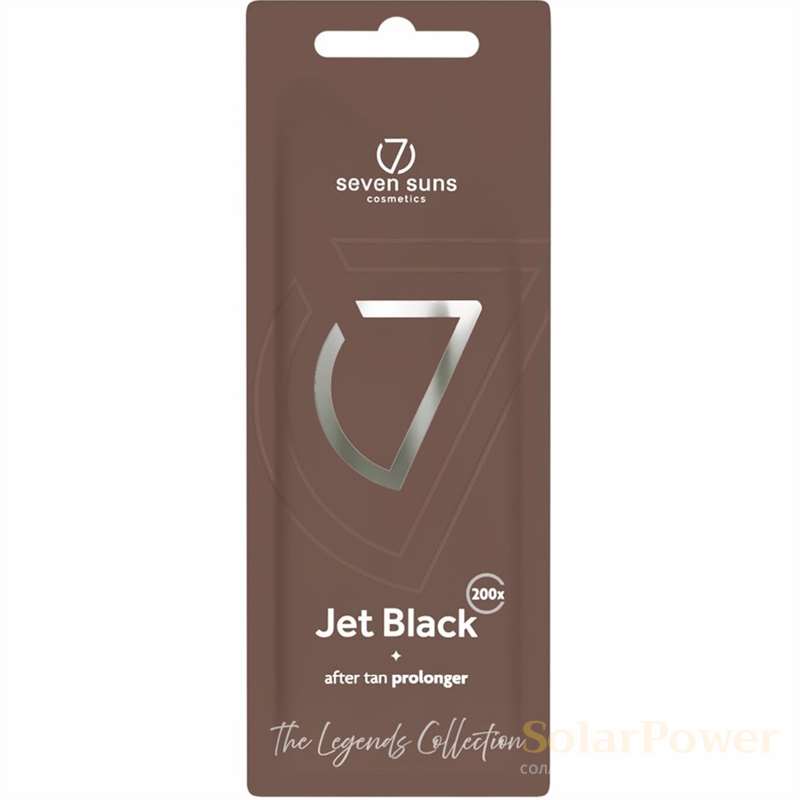 Лосион за след солариум Jet Black After Tan Prolonger, козметика за след солариум от 7suns, 15 ml