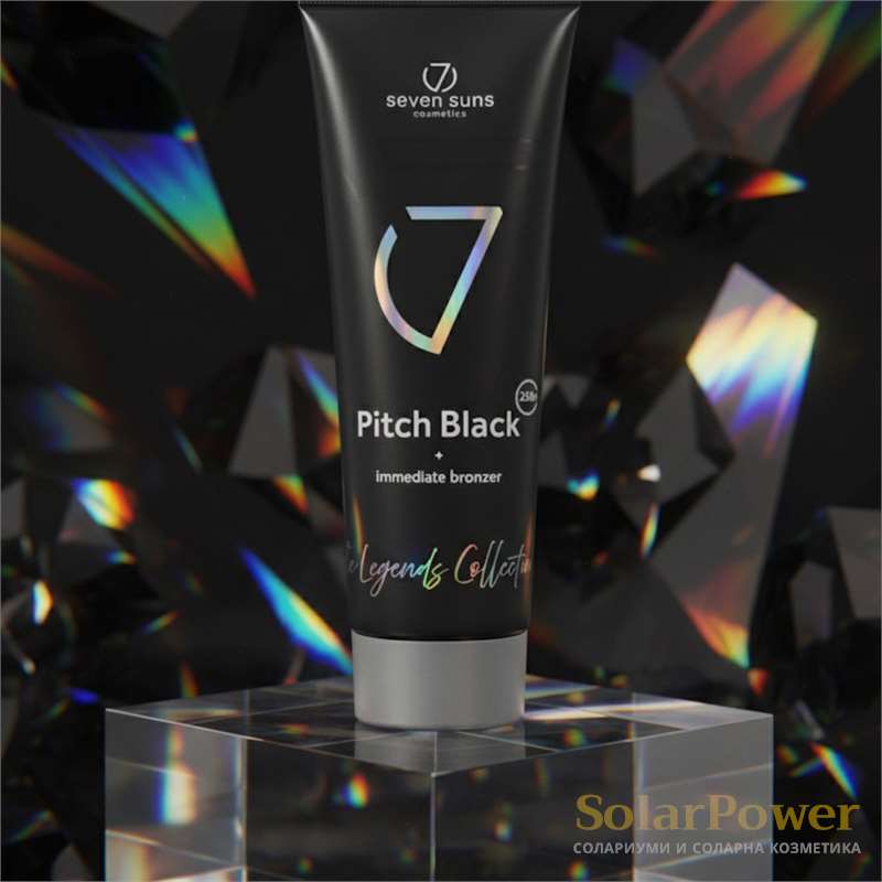 Соларна козметика Pitch Black Immediate Bronzer: време е за по-дълбок и по-дълготраен тен.