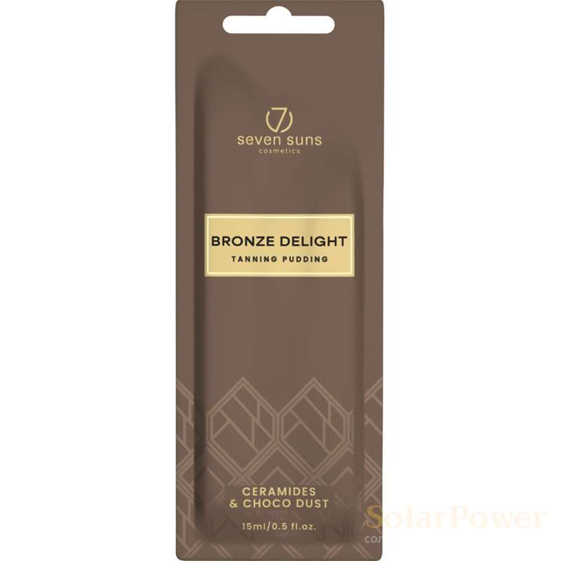 Пудинг за тен Bronze Delight, козметика за солариум от 7suns, 15 ml