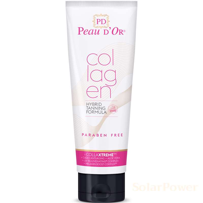 Лосион за солариум Collagen, козметика за солариум от Peau d’Or, 250 ml