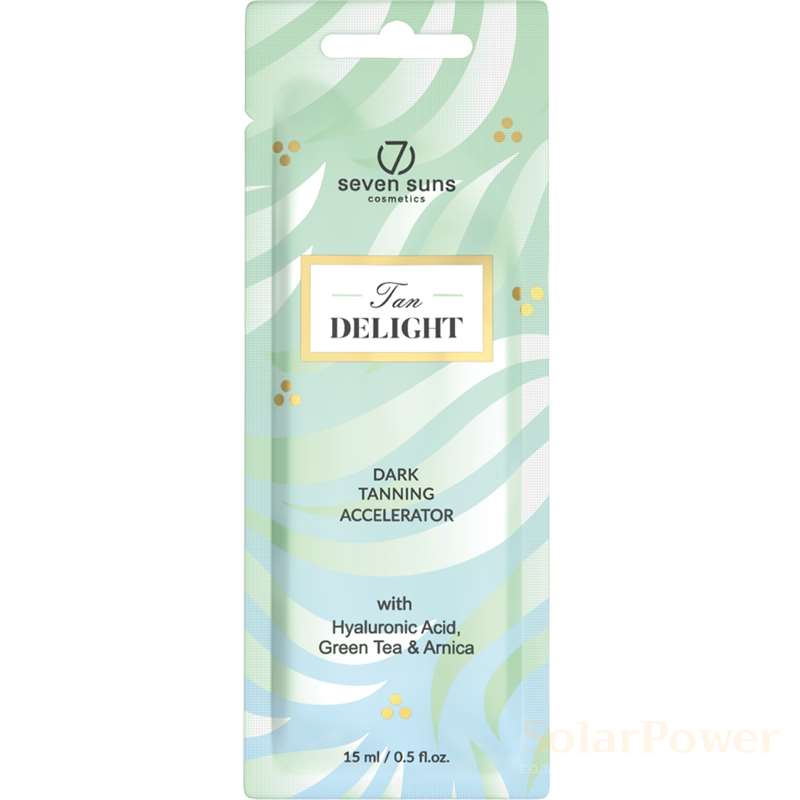 Лосион за солариум Tan Delight, козметика за солариум от 7suns, 15 ml