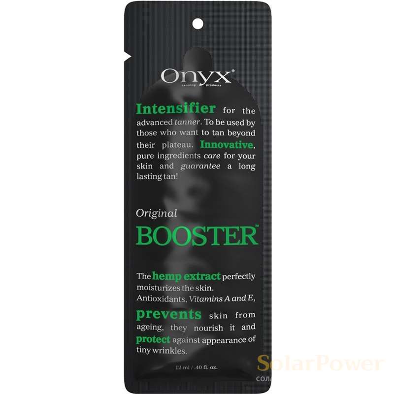 Лосион за солариум Booster, козметика за солариум от Onyx, 12 ml