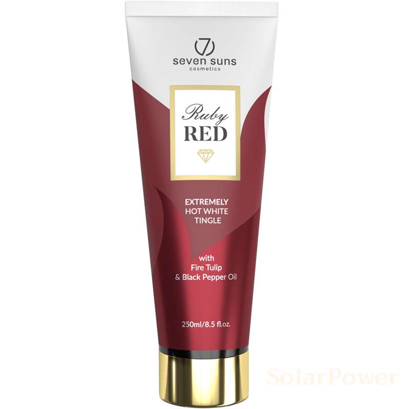 Ruby Red загряваща соларна козметика