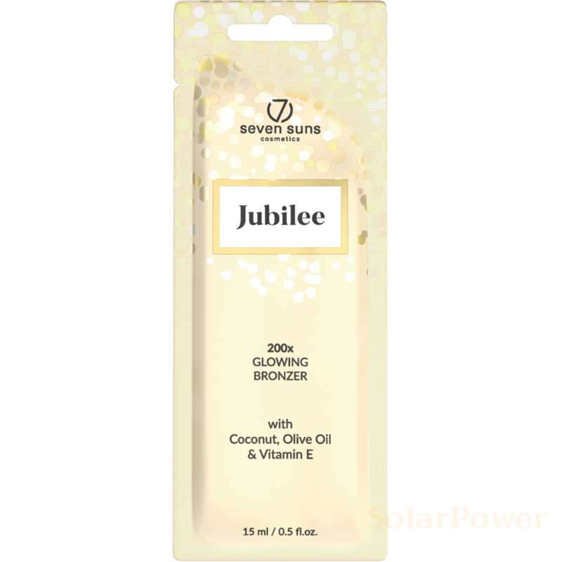 Лосион за солариум Jubilee, козметика за солариум от 7suns, 15 ml