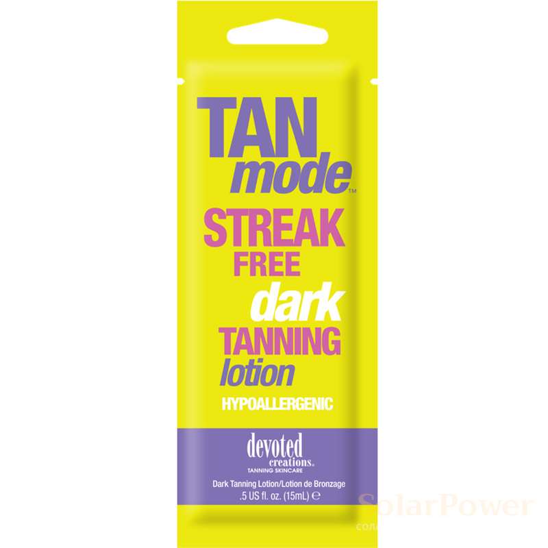 Лосион за солариум Tan Mode, козметика за солариум от Devoted Creations, 15 ml