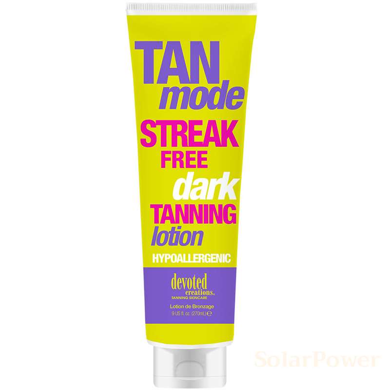 Лосион за солариум Tan Mode, козметика за солариум от Devoted Creations, 250 ml