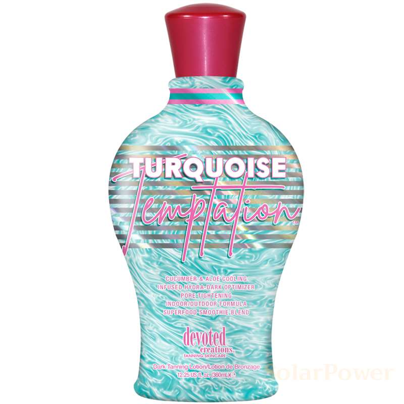 Лосион за солариум Turquoise Temptation, козметика за солариум от Devoted Creations, 250 ml