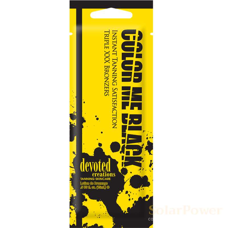 Лосион за солариум Color Me Black, козметика за солариум от Devoted Creations, 15 ml