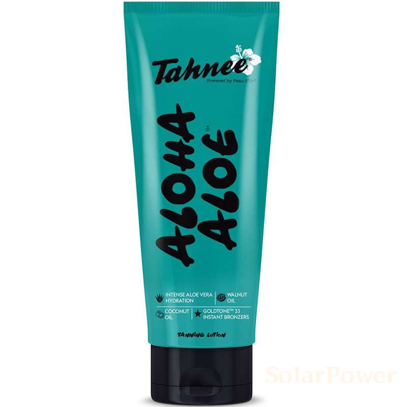 Лосион за солариум Aloha Aloe, козметика за солариум от Tahnee, 200 ml
