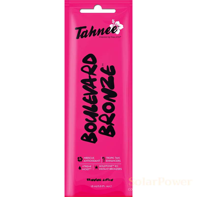 Лосион за солариум Bulevard Bronze, козметика за солариум от Tahnee, 15 ml 
