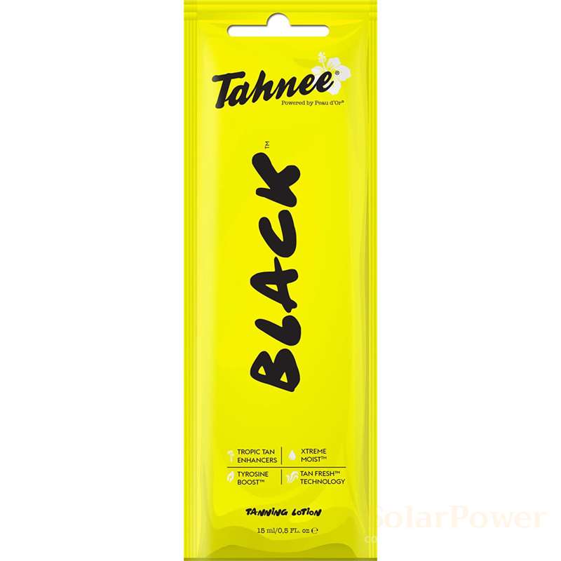 Лосион за солариум Black, козметика за солариум от Tahnee, 15 ml 