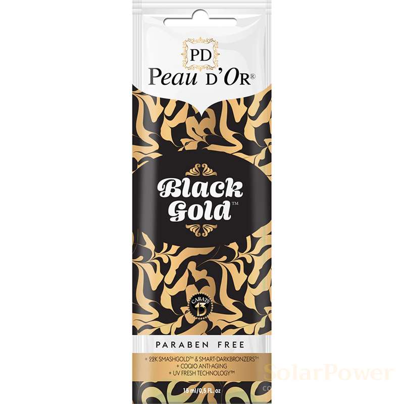 Лосион за солариум Black Gold , козметика за солариум от Peau d’Or, 15 ml