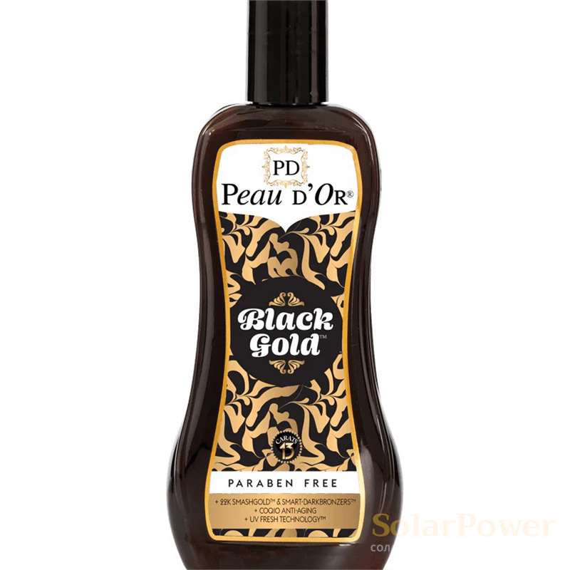 Лосион за солариум Black Gold , козметика за солариум от Peau d’Or, 250 ml
