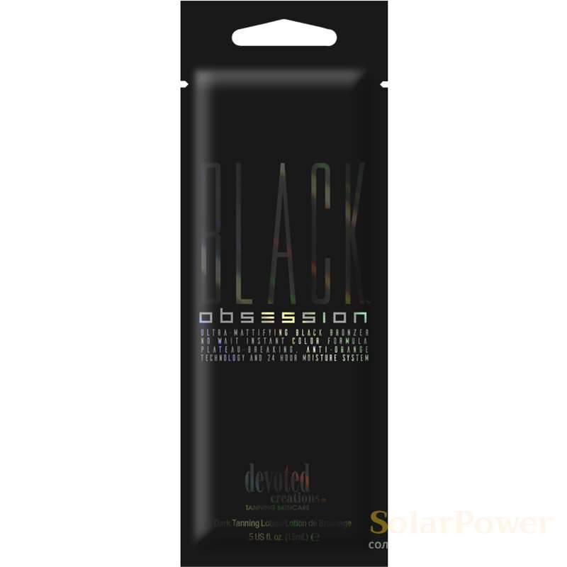 Лосион за солариум Black Obsession, козметика за солариум от Devoted Creations, 15 ml