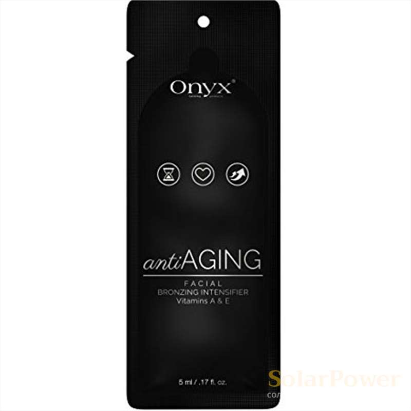 Соларна козметика за лице и деколте Anti-Aging , козметика за солариум от Onyx, 5 ml