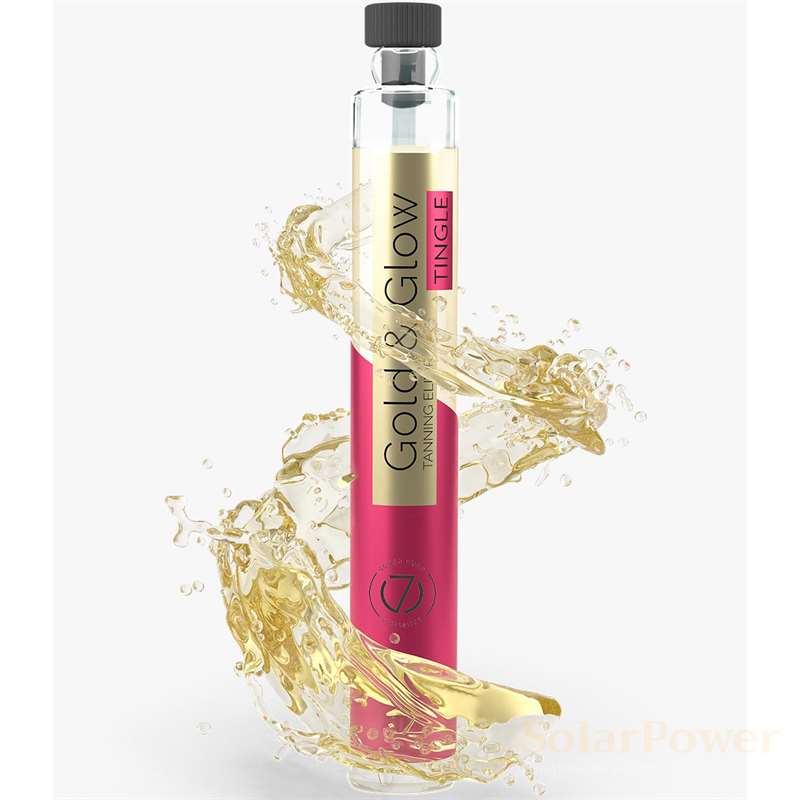 Сухо олио Gold & Glow TINGLE, козметика за солариум от 7suns, 6 ml